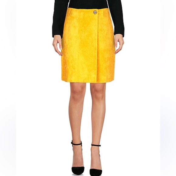 ALYSI yellow skirt size 8 - Picture 1 of 7